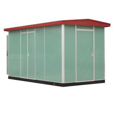 Subestação pré-fabricada de transformadores compactos