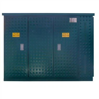 Subestação americana tipo caixa YB27-12 YB27-40.5 Transformador de caixa ao ar livre